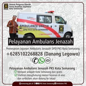 Pelayanan Gratis Ambulans Jenazah PKS Kota Semarang, “Sebisa Mungkin Kita Tidak Ditunggu”