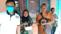 PKS Mijen Bagi Seratusan Paket Makan Gratis untuk Ojek