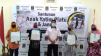 PKS Kota Semarang Santuni Belasan Janda dan Puluhan Anak Yatim Piatu