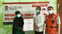 PKS Kota Semarang Beri Bingkisan Tanda Apresiasi Nakes Pejuang Penanganan COVID-19