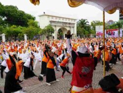 Semarak Hari Ibu, Ribuan Emak-Emak Meriahkan Jambore RKI Kota Semarang
