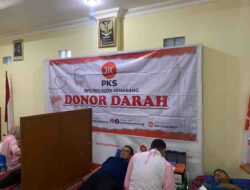 Semangat Kemerdekaan, PKS Kota Semarang Wujudkan Pelayanan Lewat Donor Darah